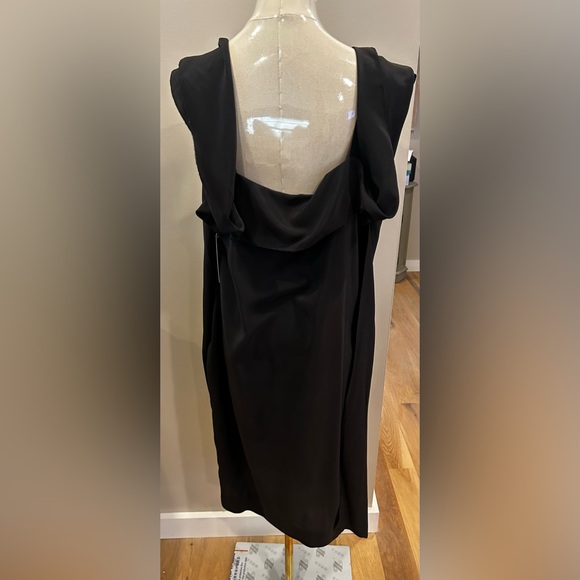 Vera Wang avant garde stretch silk dress - Picture 3 of 11